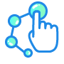 Icono de Diseño visual y Ux Icono de Diseño visual y Ux